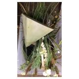 TOTE OF ASST. FAUX PLANTS