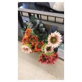 FAUX WREATHS & SUNFLOWERS