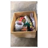BOX OF ASST. TUBE BULBS, ETC