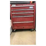 ROLLING TOOL STORAGE TOOL BOX & CONTENTS