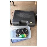HARDCASE TOOL BOX & ASST. SANDING PADS