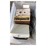 TOTE OF ASST. ELECTRONICS & CORDS