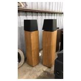 PAIR OF VNTG. OHM LOUDSPEAKERS