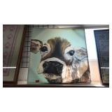 COW CANVAS ART