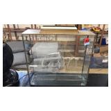 BRASS & GLASS DISPLAY BOX W/ 