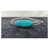 TURQUOISE & STERLING BRACELET