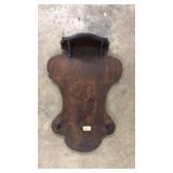 WOOD CARVED WALL SHELF