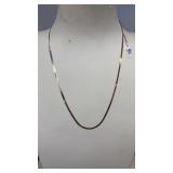 14K YELLOW GOLD NECKLACE