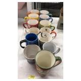 LOT OF COFFEE MUGS