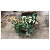 LOT OF FAUX FLORALS