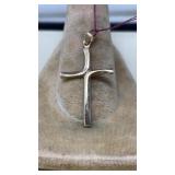 14K YELLOW GOLD CROSS PENDANT