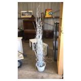 FAUX BIRCH BRANCHES WITH LIGHTS