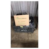 CRATE OF ASST. PARTS, ELECTRONICS, MISC