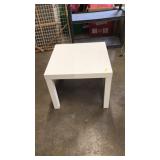 WHITE IKEA STYLE SIDE TABLE