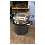 LOT OF EMERIL POTS WITH LIDS
