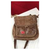 LEATHER BACKPACK PURSE