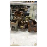 LOT OF POTTERY DECOR