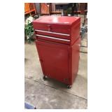2 METAL TOOL BOXES