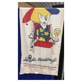 SPUD MACKENZIE BUD LIGHT BEACH TOWEL