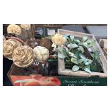 LARGE COLL OF ASST HOUSEHOLD DECOR & COLLECTIBLES