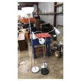 LOT OF ASST. FLOOR LAMPS