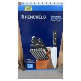 HENCKELS 12 PC. KNIFE SET, NEW