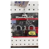 PAIR OF MASTER LOCKS, NEW