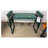 FOLDING GARDEN SEAT WITH POCKETS