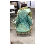 FRENCH LOUIS IV STYLE ARM CHAIR