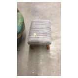 UPHOLSTERED FOOT STOOL