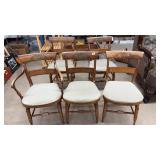 HITCHCOCK STENCILED DINING ROOM CHAIRS