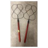 PAIR OF VNTG. RUG BEATERS: DANVILLE PA