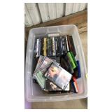 TOTE OF DVDS