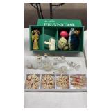 COLL. HANDBLOWN GLASS ORNAMENTS & ETC