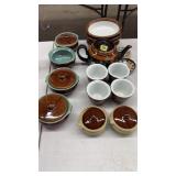 17 PC. ASST. POTTERY