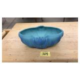 VAN BRIGGLE TULIP BOWL
