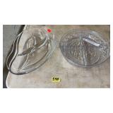 PAIR OF DIVIDED PLATES