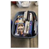 TOTE OF ASST. DVDS