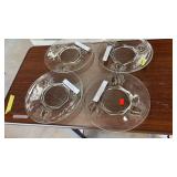 (4) BALTIMORE PEAR LUNCH PLATES