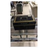 VNTG. METAL CASH BOX