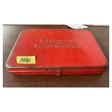SNAP-ON METAL SOCKET CASE, CASE ONLY