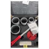 8 PC. CARBIDE GRIT HOLE SAW SET