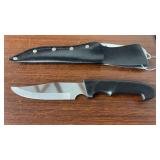 STAINLESS 4.5" KNIFE WITH SHEATH