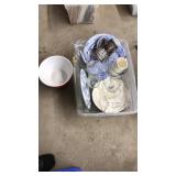 TUB OF ASST. GLASSWARE