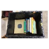 CRATE OF ASST. BOOKS