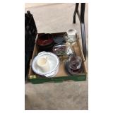 FLAT OF ASST. GLASSWARE