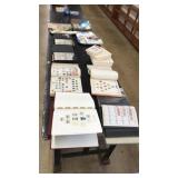LARGE COLLECTION OF STAMP BOOKS AND STAMPS