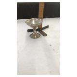 STERLING SILVER CANDLE HOLDER 3.5 IN TALL 1.77 TOZ