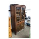 DECO. WATERFALL STYLE HUTCH
