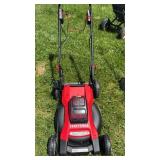 CRAFTSMAN 12V PUSH MOWER, NO BATTERY/NO CHARGER